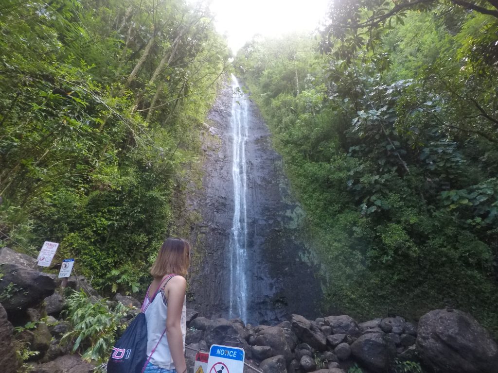 マノア　マノアフォール　ハイキング　トレイル　ハワイ　オアフ　大自然